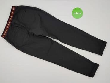 czarne szerokie jeansy: Jeansy damskie, rozmiar M — 3