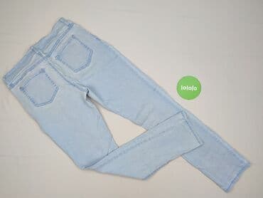 dżinsy z wysokim stanem czarne: Janina, Jeansy damskie, M — 3