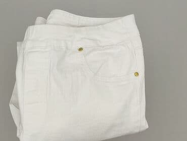 białe jeansy damskie allegro: Beloved, Jeansy damskie, rozmiar XL — 5