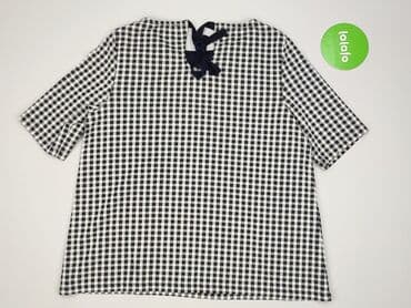 chabrowa bluzki plus size: Bluzka damska, L — 3