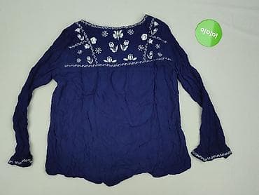 chabrowa bluzki plus size: House, Bluzka damska, rozmiar M — 3