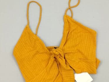 bluzki z odkrytym brzuchem: Bershka, Top damski, rozmiar XS — 1