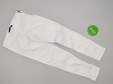 off white spodnie: Zara, Spodnie materiałowe damskie, rozmiar XS — 2