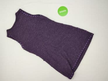 fioletowa sukienka z długim rękawem: Sukienka damska, rozmiar XS — 4