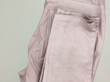 calzedonia spodnie z wysokim stanem: Material trousers for women, size M — 8
