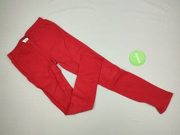 czerwone leginsy: Pieces, Legginsy Eleganckie damskie, rozmiar S — 2