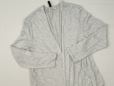 sweter w warkoczowy splot h m: H&M, Kardigan damski, rozmiar L — 1