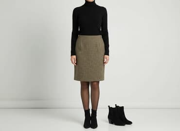 tweedowe spódnice: Spódnica damska, rozmiar L — 5