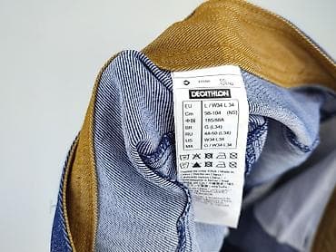 levis 34: Decathlon, Jeansy dla mężczyzn, rozmiar L — 4