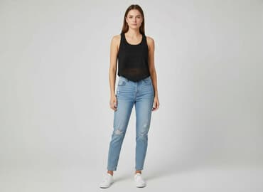 crop top spódnice: Top damski, rozmiar M — 1