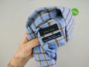 koszulka zolta w czarne paski: Zara, Koszulа dla mężczyzn, M — 4