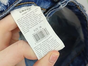 jeansy straight i regular damskie samsoe samsoe: Cropp, Szorty damskie, S — 5