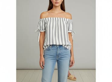 bluzki z odkrytymi ramionami mohito: Bluzka damska, rozmiar S — 6