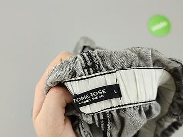 dżinsy jogger: Tom Rose, Szorty damskie, rozmiar L — 4