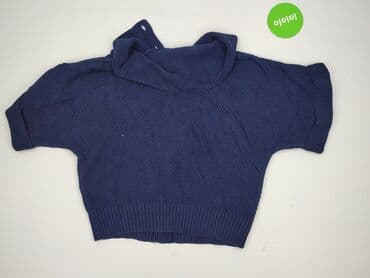 sweter z krótkim rękawem męski: Kardigan damski, rozmiar One size — 3