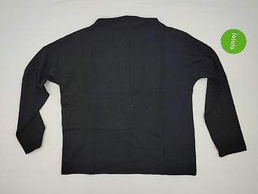 czarne bluzki basic: Bluzka damska, rozmiar L — 3