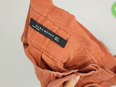 zara spodnie damskie len: Zara, Material trousers for women, size S — 5