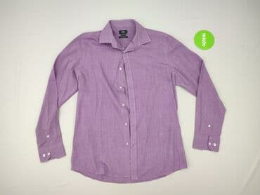 lidl kurtka puchowa: Shirt for men, L (EU 40), F&F, condition - Very good — 2