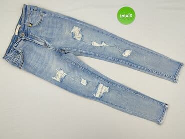 dżinsy z dziurami allegro: Jeansy damskie, M — 2