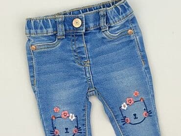 primark basic tops: Spodnie jeansowe, 0-1 miesięcy, stan - Idealny — 1