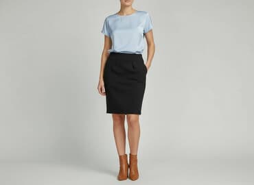 forever 21 spódniczka skórzane: Spódnica damska, rozmiar L — 6