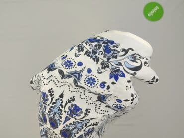 biała bluzka dekolt w łódkę: Blue, Bluzka damska, rozmiar M — 5