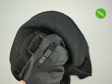 spo: Męski płaszcz peacoat HENRY ROSS - Kolor: czarny - Fason: dwurzędowy — 6