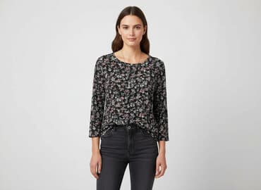 hiszpanki bluzki czarne: Bluzka damska, rozmiar M — 5