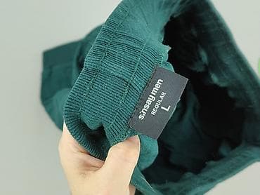 pull and: Sinsay, Spodnie dresowe dla mężczyzn, rozmiar L — 4