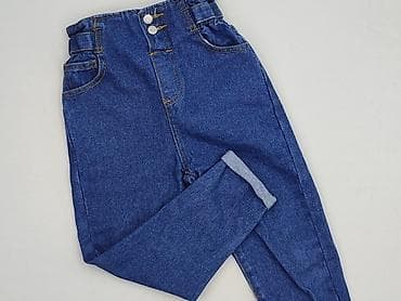 rajstopy elf: Spodnie jeansowe, Shein, 5-6 lat, 116, stan - Idealny — 1
