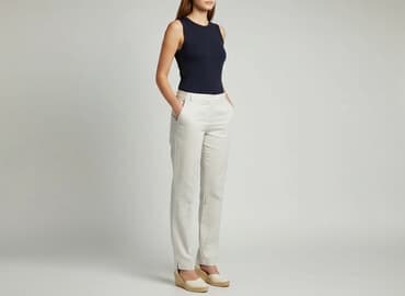 piżamy z lidla: Jigsaw, Spodnie materiałowe damskie, L — 7