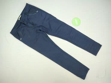 szerokie spodnie new yorker: Spodnie materiałowe damskie, rozmiar L — 2