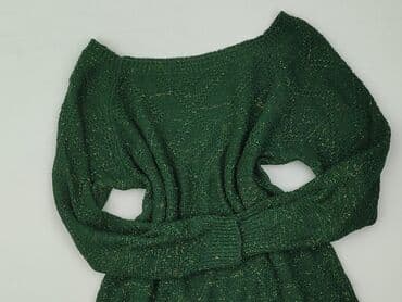 sweter z tiulowymi rękawami: Sweter damski, rozmiar M — 1