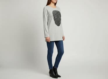 rockowa bluzka: Bluzka damska, rozmiar M — 6