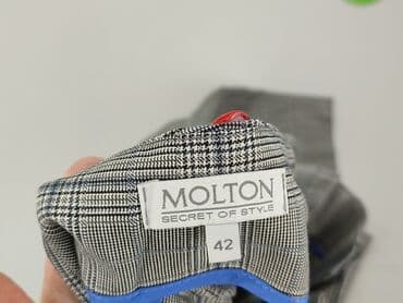 molton spodnie: MOLTO, Spodnie materiałowe damskie, XL — 4