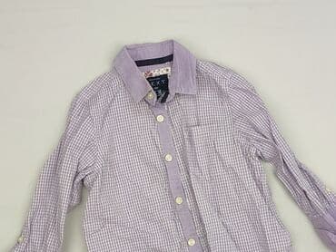 sukienka w geometryczne wzory h: Shirt 2-3 years, condition - Very good, pattern - Cell, color - Purple — 1