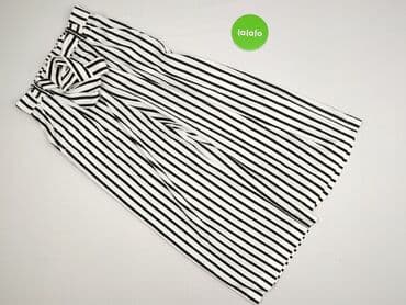 spodnie z lampasami zara: Zara, Spodnie materiałowe damskie, rozmiar M — 3