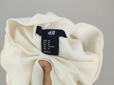hm white blouse: H&M, Bluzka damska, rozmiar M — 4