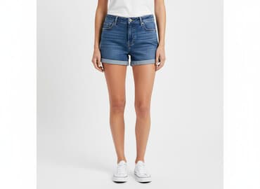 hm krótkie spodenki czarne: H&M Divided, Szorty damskie, rozmiar M — 7