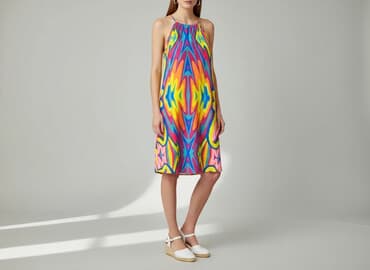 shein zolta sukienka: Shein, Sukienka damska, rozmiar L — 8