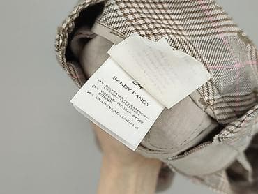 biale klapki wojas: Reiko, Spodnie materiałowe damskie, rozmiar S — 5