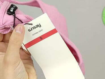 bluzki moko damskie: Sinsay, Top damski, rozmiar S — 5