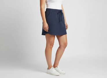 spódniczka granatowa: Spódnica damska, rozmiar XL — 5