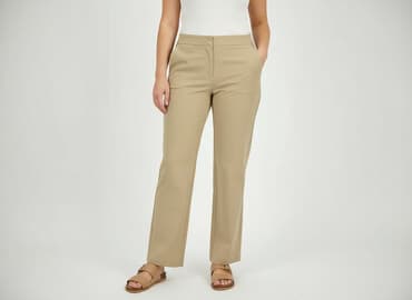 born2be spodnie z wysokim stanem: Spodnie materiałowe damskie, rozmiar M — 1