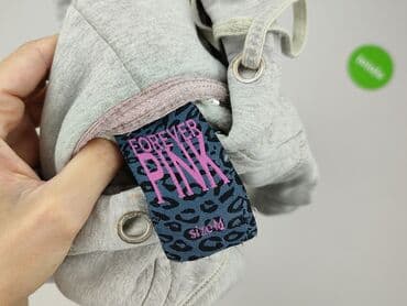 różowa neonowa bluza: Victoria's Secret PINK, Bluza z kapturem damska, rozmiar S — 5