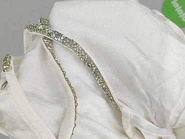 bialy satynowy top: Top damski, rozmiar S — 7