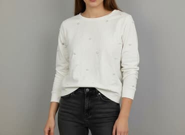 bluza z diamencikami: Bluza damska
, rozmiar M — 1