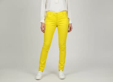 bershka spodnie hello kitty: Spodnie damskie, rozmiar S — 7