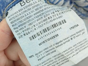 obcisła sukienka bershka: Bershka, Jeansy damskie, M — 5