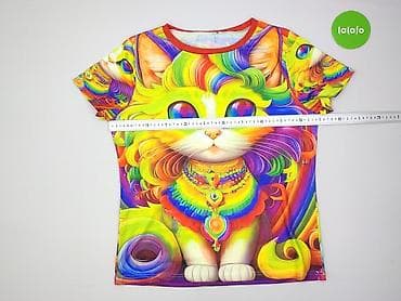 cdg koszulka: T-shirt damski, rozmiar 4XL — 5